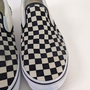 Classic Slip-on Vans Checkerboard Shoes